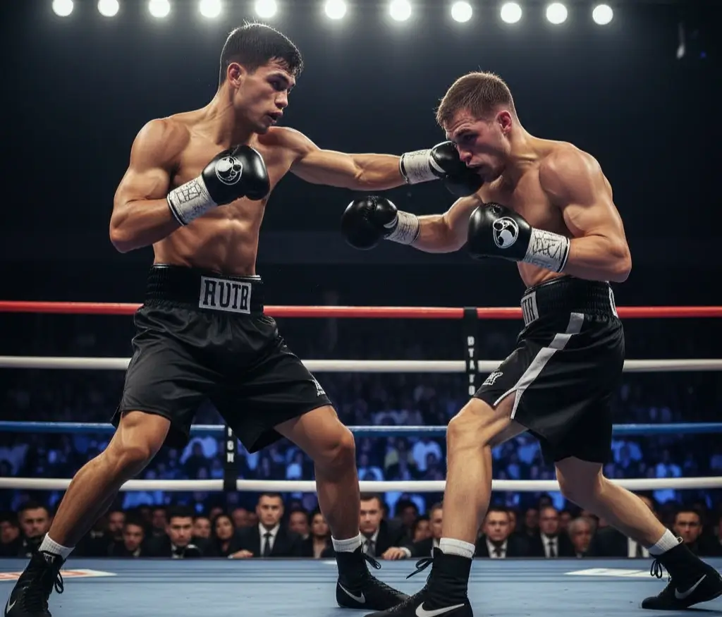 Apuestas boxeo categorías medias junior superjunior dos boxeadores técnicos en combate de ligero