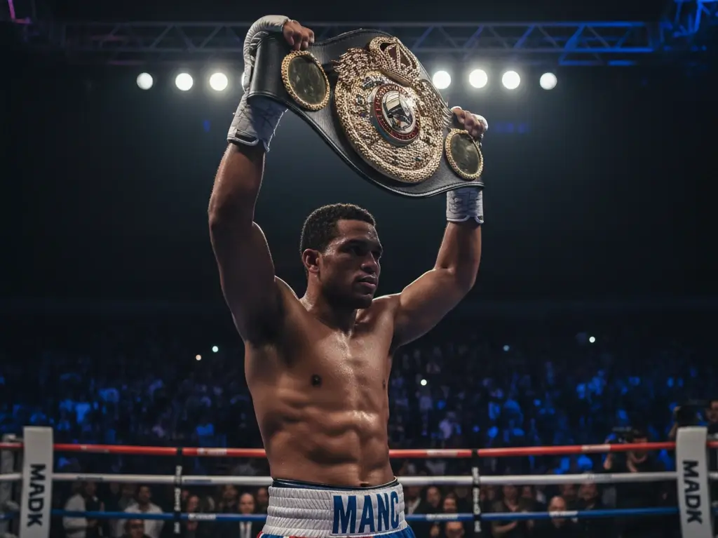 Apuestas boxeo WBO títulos cinturones cuotas boxeador puertorriqueño con cinturón en ring